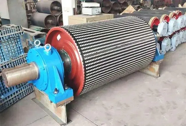Rubber Lagged Drive Pulley
